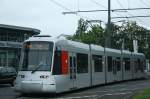 strasenbahnen/160283/siemens-duewagkiepe-nf8u-3341-hier-als Siemens Duewag/Kiepe NF8U (3341) hier als Linie 715 nach 'Eller Vennhauser Allee', aufgenommen an der Haltestelle 'Am Stufstock'. 